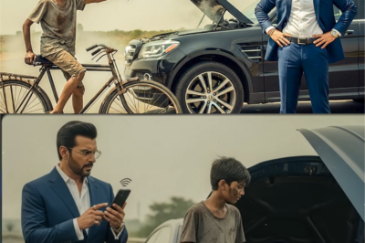 साइकिल वाले बच्चे ने कहा: “साहब, आपकी कार में पेट्रोल नहीं, पानी है”… फिर मैकेनिक ने क्या किया…!