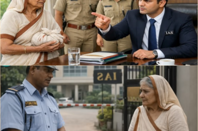 गाँव से मिलने आई बुजुर्ग माँ का IAS बेटे ने किया अपमान, फिर जो हुआ… पूरा दफ़्तर हिल गया…
