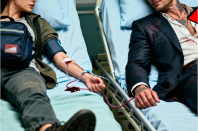 Kurye, ölmek üzere olan bir yabancıya kan bağışında bulundu; adamın acımasız bir mafya babası