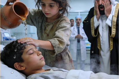 12 DOKTOR MILYARDERIN OĞLUNU IYILEŞTIREMEDI—TA KI YOKSUL KIZ ONU SUYLA ISLATANA KADAR…