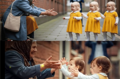 Milyonerin üçüzleri konuşmuyordu… ta ki evsiz yaşlı kadın gelene dek her şey değişti