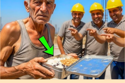 MÜTEVAZİ İNŞAAT İŞÇİSİNİN YEMEĞİYLE ALAY ETTİLER. AMA KİM OLDUĞUNU ÖĞRENİNCE HERKES ŞOKE OLDU