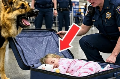 Havaalanında Polis Köpeği Bavula Havladı — Polislerin İçeride Keşfettiği Şey Herkesi Şok Etti!