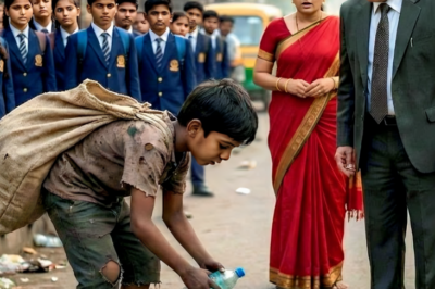 जब प्रोफेसर ने अपने खोए हुए बेटे को सड़क पर कचरा बीनते देखा फिर जो हुआ…Aarzoo Voice