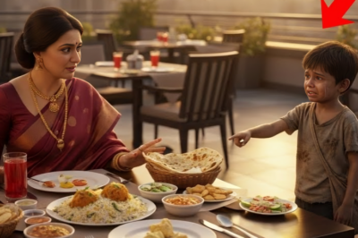 क्या आप अपना बचा हुआ खाना मुझे देंगे?” बेघर भूखे लड़के के इस सवाल ने करोड़पति महिला को रुला दिया