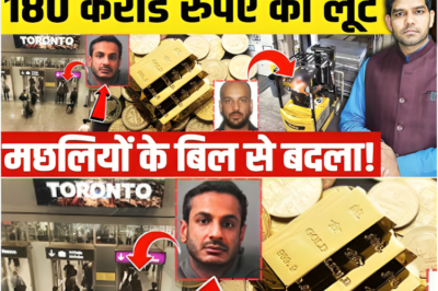 400 KG Gold Stolen: 400 किलो सोना गायब 180 करोड रुपए की लूट! | मछलियों के बिल से बदला!