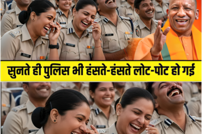 योगी जी से तो भगवान भी डरें… सुनते ही पुलिस भी हंसते-हंसते लोट-पोट हो गई