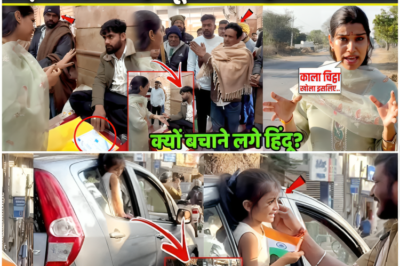 Shocking: Hindu मंदिर में पर्ची बना रहे Muslim को देखते ही चढ़ गया लड़की का पारा! Viral