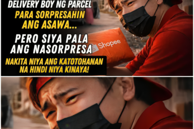MISTER NA OFW NAGPANGGAP DELIVERY BOY NG PARCEL PARA SORPRESAHIN ANG ASAWA PERO SIYA ANG NASORPRESA