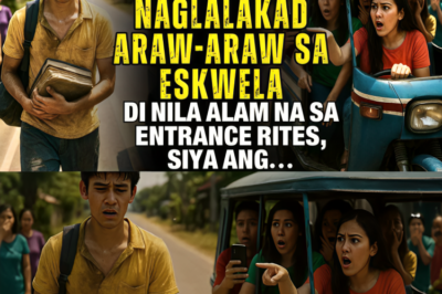 WORKING STUDENT NA NAGLALAKAD ARAW-ARAW SA ESKWELA—DI NILA ALAM NA SA ENTRANCE RITES, SIYA ANG…