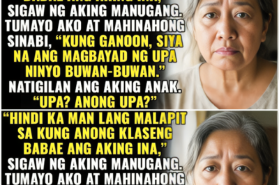 Wala ka pa sa kalingkingan ng nanay ko,” sabi ng manugang kong babae. Tumayo ako at…