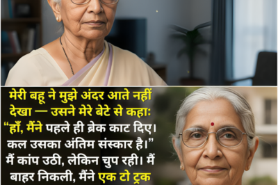 “हां, मैंने ब्रेक काट दिए। कल सुबह जब वह मंदिर जाएगी, एक्सीडेंट हो जाएगा।”