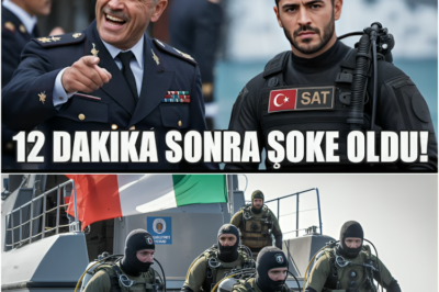 Bu Türkler Denizde Ne Yapacak?” Dedi ve 12 Dakika Sonra ŞOK OLDU! 🌊 İtalyan Komutan Özür Diledi