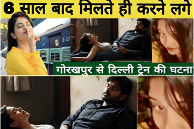 तालाक शुदा पति-पत्नी अचानक ट्रेन में मिलते ही करने लगे.!