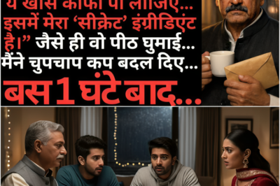 क्रिसमस पर बहू ने “सीक्रेट कॉफी” पिलाई… मैंने कप बदल दिया!