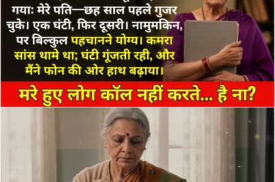 मेरी बहू का सेल फोन बजा… और वह मेरे पति का नंबर था, जो छह साल पहले गुजर चुके थे!
