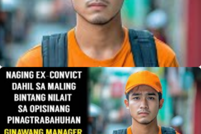 NAGING EX CONVICT DAHIL SA MALING BINTANG NILAIT SA OPISINANG PINAGTATRABAHUHAN GINAWANG MANAGER NG