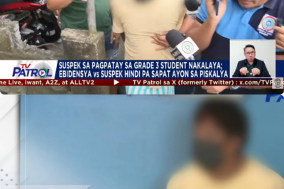 Suspek sa pagpatay sa Grade 3 student nakalaya |