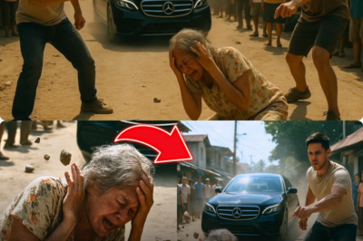 PINAGBATONG PARANG BASURA ANG LOLA—PERO NANG DUMATING ANG BLACK CAR, LAHAT TUMIKLOP SA TAKOT!