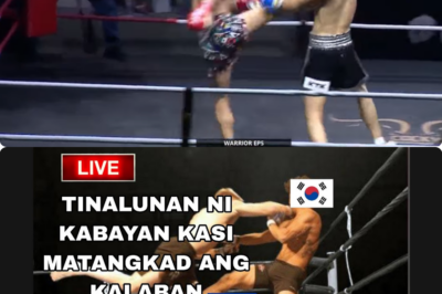 Malit na PINOY tumalon para matamaan ang matangkad na Koreano