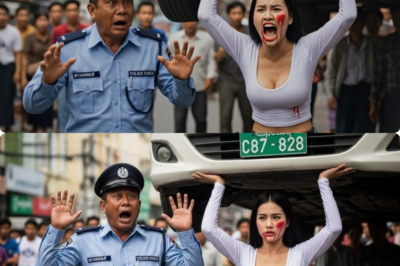 Nagwala ang dalagita at iniangat ang patrol car matapos mabangga ng lasing na pulis!