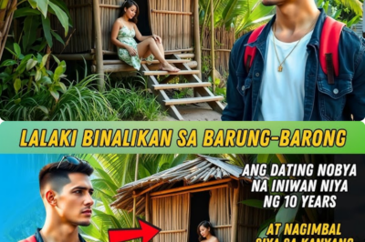 LALAKI BINALIKAN SA BARUNG-BARONG ANG DATING NOBYA NA INIWAN NIYA NG 10 YEARS
