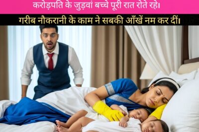 अरबपति के जुड़वाँ बच्चे और नौकरानी का वो ‘गुप्त’ त्याग: जब सच्चाई सामने आई, तो पूरे शहर की आँखें भर आईं!