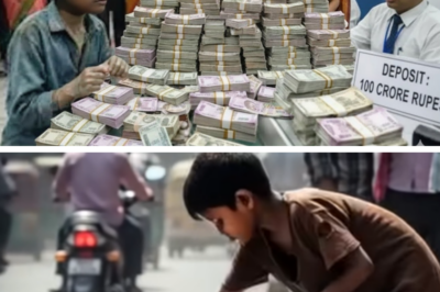 कूड़ा बीनने वाला बच्चा और बैंक में 100 करोड़…काउंटर पर करोड़ों सब सन्न