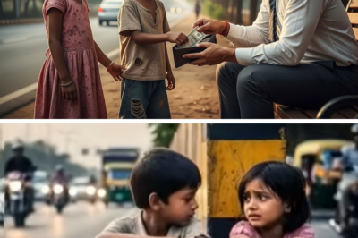 गरीब बच्चों ने की करोड़पति की मदद पर बच्चे नहीं जानते थे कि करोड़पति हैं ……..