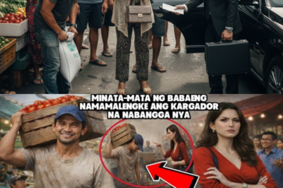 MINATA-MATA NG BABAENG NAMAMALENGKE ANG KARGADOR NA NAKABANGGAAN NYA, PAHIYA SYA NANG…
