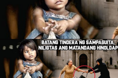 B@TANG TINDERA NG SAMPAGUITA, NILIGTAS ANG MATANDANG HINOLDAPGRABE, GULAT SYA SA PABUYANG IBINALIK