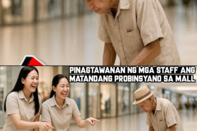 PINAGTAWANAN NG MGA STAFF ANG MATANDANG PROBINSYANO SA MALL, DI NILA ALAM NA ITO PALA ANG MATALIK NA