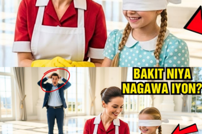 Katulong tumutugtog ng piano sa bulag na bata, di alam na pinagmamasdan ng ama, isang CEO