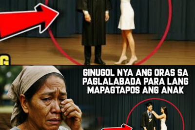 GINUGOL NYA ANG ORAS SA PAGLALABADA PARA LANG MAPAGTAPOS ANG ANAKPERO BAKIT SA ARAW NG GRADUATION…