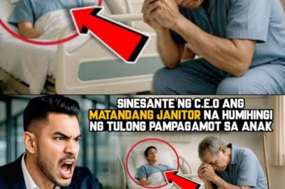 SINESANTE NG C.E.O ANG MATANDANG JANITOR NA HUMIHINGI NG TULONG PAMPAGAMOT SA ANAKKARMA PALA ANG….