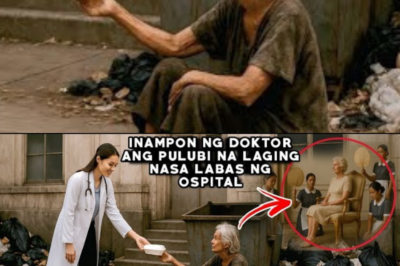 INAMPON NG DOKTOR ANG MATANDANG PULUBI NA LAGING NASA LABAS NG OSPITAL, DI NYA ALAM NA ISA PALA….