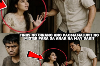 TINIIS NG GINANG ANG PAGMAMALUPIT NG MISTER PARA SA ANAK NA MAY SAKITNAGPANGGAP NA PALABOY ANG…