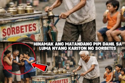HINAMAK ANG MATANDANG PIPI DAHIL SA LUMA NYANG KARITON NG SORBETESGULAT SILANG LAHAT NG MAKITA ANG..