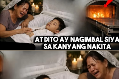 NAGLAGAY NG CAMERA ANG NANAY SA LOOB NG KABAONG, AT DITO AT NAGIMBAL SIYA SA KANYANG NAKITA