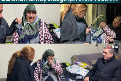 Bakımevine Yerleştirilen Kadın Yıllardır Yaşadığı Evine Ağlayarak Veda Etti!