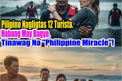 Mga Pilipino nagligtas 12 dayuhang turista sa super bagyo, tinawag na Himala ng Pilipinas ngayon !!!