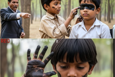 सबको लगा यह सिर्फ बच्चे का खेल है, जब तक अंधे बच्चे ने मिट्टी के बाद आंखें नहीं खोलीं।