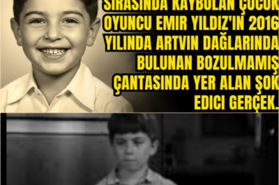 1994’TE RİZE’DE KAYBOLAN EMİR YILDIZ’IN ÇANTASINDA 2016’DA ARTVİN’DE BULUNAN ŞOK EDİCİ SIR ORTAYA ÇI
