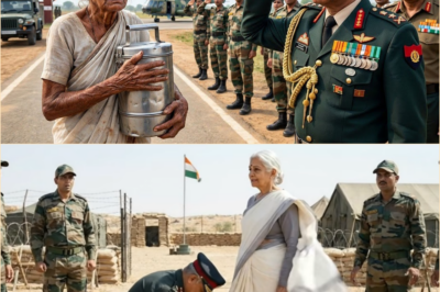 40 साल से बॉर्डर पर खाली टिफिन लेकर खड़ी “पागल” औरत… 😭जब सच सामने आया तो फौजियों ने दी सलामी !