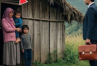 MİLYONER, ESKİ EVİNDE GİZLİCE YAŞAYAN BİR KADIN VE ÇOCUKLAR BULUR… VE YAPTIĞI ŞEY…