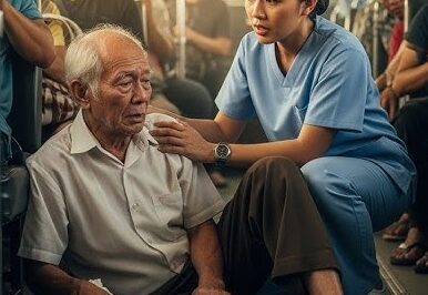 Tinulungan Niya ang Tahimik na Matandang Lalaki sa Bus — Hindi Niya Alam ang Katotohanang Dala Nito