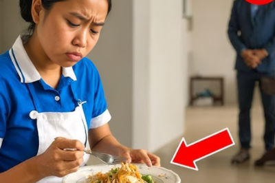 Isang Milyonaryo Nahuli ang Kasambahay na Palihim Kumakain ng Tirang Pagkain… Nabago ang Buhay Niya