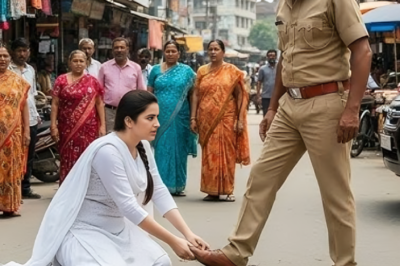 आम लड़की समझकर इंस्पेक्टर नें जलील किया, नहीं पता था आर्मी की कैप्टन है