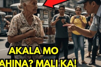 Tinukso ng traffic enforcer ang matandang babae sa bangketa —yung simpleng bag niya, puno pala ng…