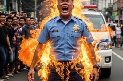 BUTI NGA!! Sinunog ng mga tao ang aroganteng pulis sa harap ng madla!! Dahil laging nangingikil